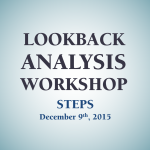 STEPS Lookback Analysis Workshop