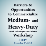Assessment of Critical Barriers and Opportunities to Commercialize Medium and Heavy Duty Truck Technologies in CA